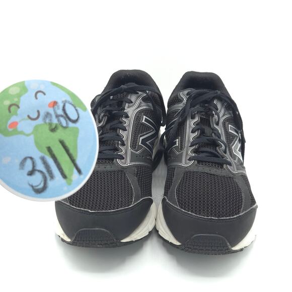New Balance Men\'s 460 V2 M460LB2 Silver Black Running Shoes Sneakers Size 12
